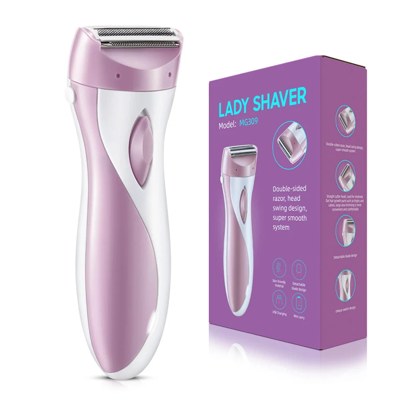 UltraTrend LadyShave Pro- Rechargeable Painless Hair Removal Epilator