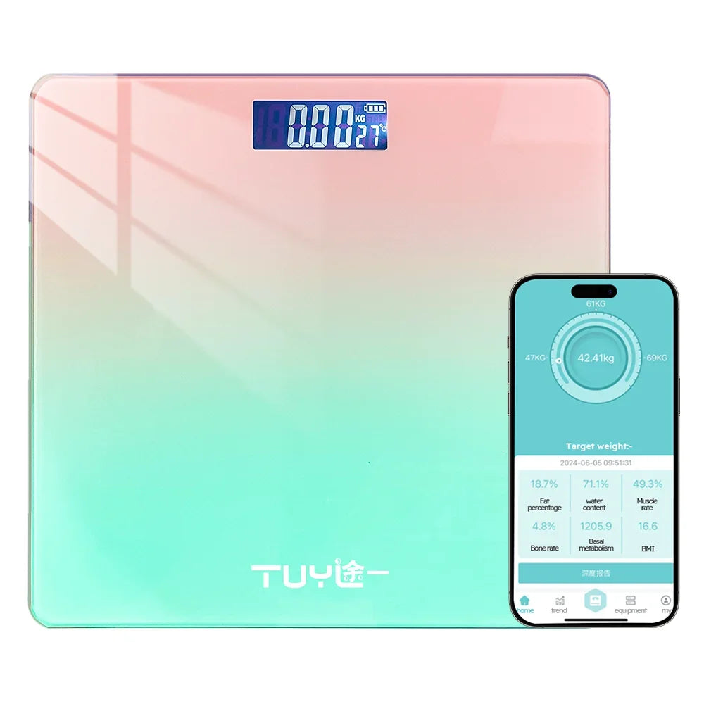 Weight Scale Professional Fat Smart Body Fat Scale LED Special Electronic Body Fat Scale for Multiple People in The Family