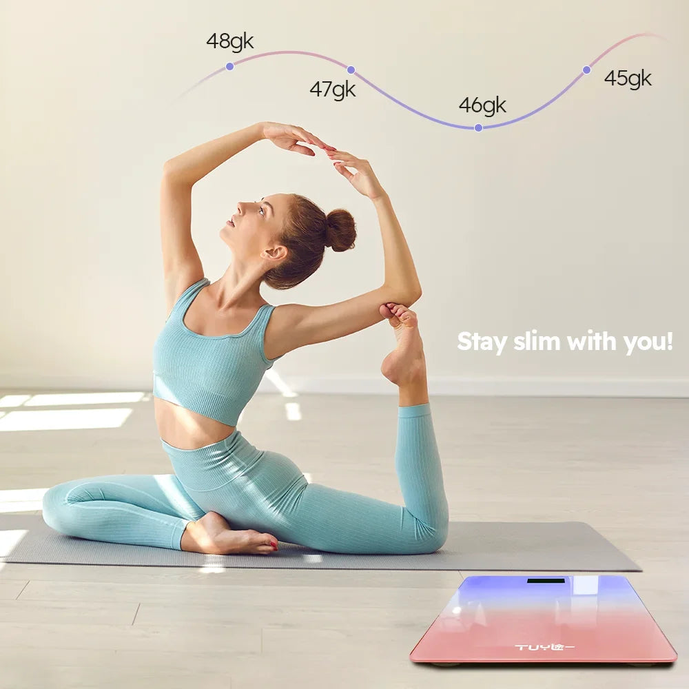 Weight Scale Professional Fat Smart Body Fat Scale LED Special Electronic Body Fat Scale for Multiple People in The Family